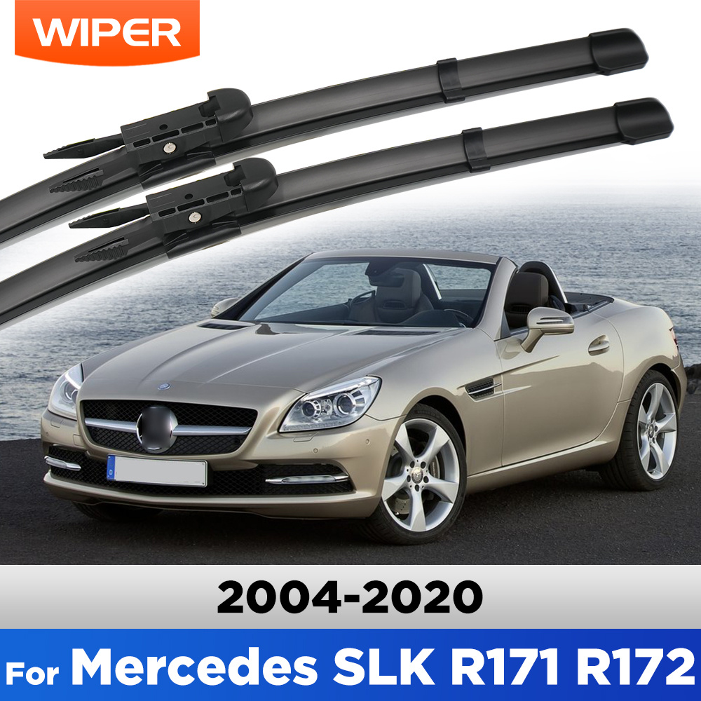 TEMU Wiper Lhd Front Wiper Blades For Mercedes-benz R171 R172 2004 - 2020 Windshield Windscreen Window Brushes 24