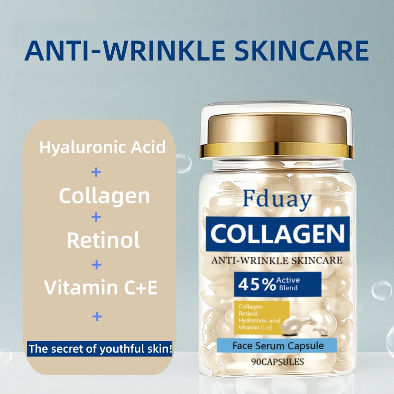 1 buc/2 buc Hidrateți rapid cu această cremă, fuziune de colagen și retinol, îmbogățită cu acid hialuronic și vitamina C pentru hidratare și nutrienți imediat, promovând o piele mai fermă și mai moale
