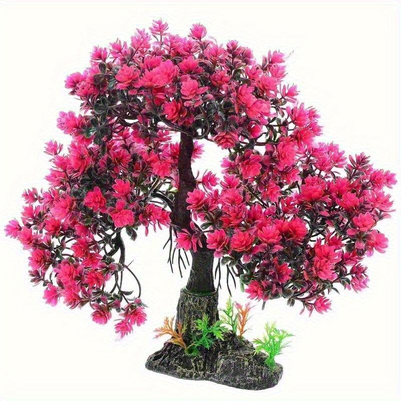 1pc artificial resin aquarium tank   ornament floating plants for fish landscaping bowl decor