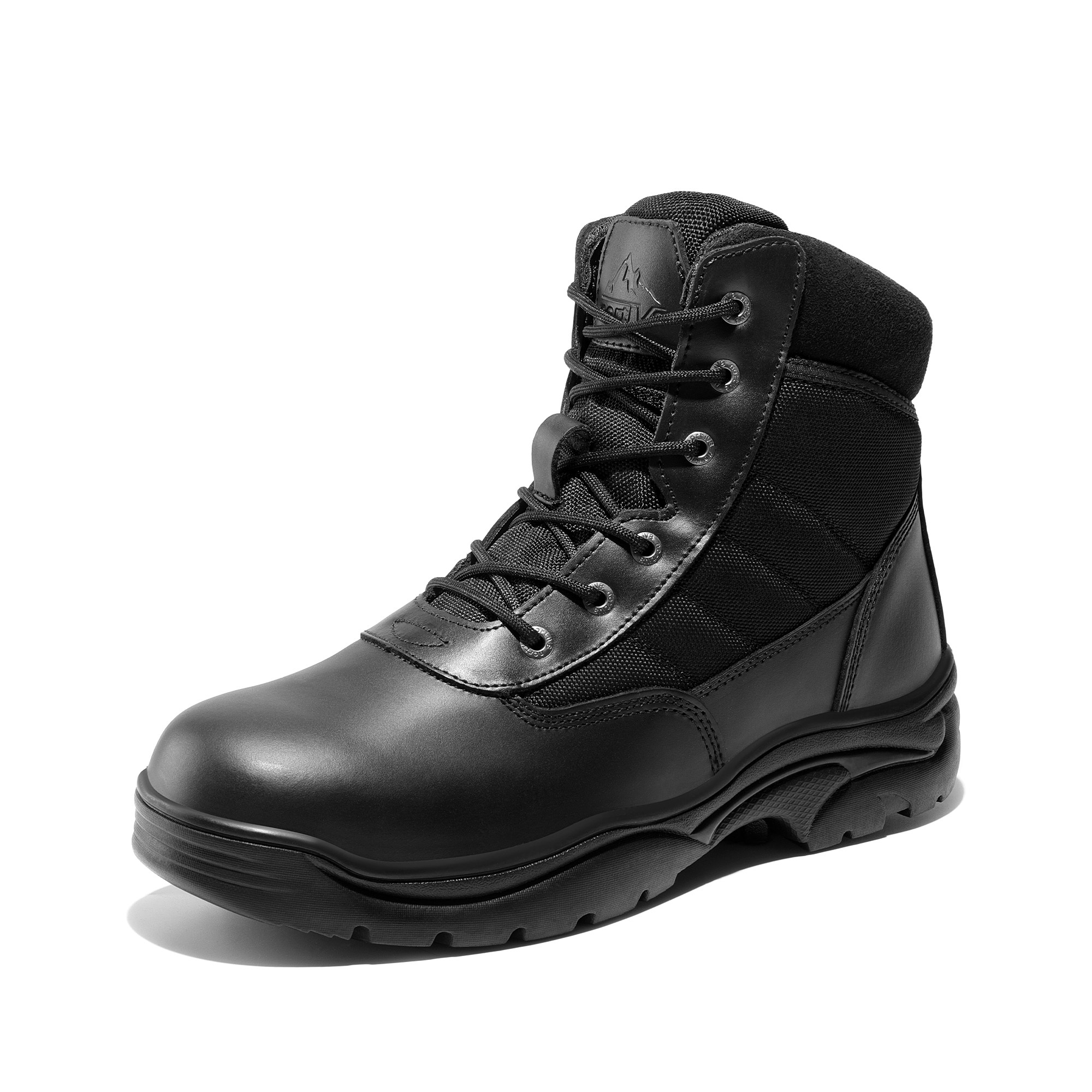 8 Men's Tactical Side Zipper Boots - Durable Outdoor Boots For Work & Casual Use