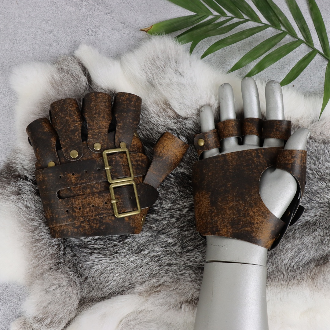 viking mittelalter steampunk rock armstulpen paar handschuhe - Temu Germany