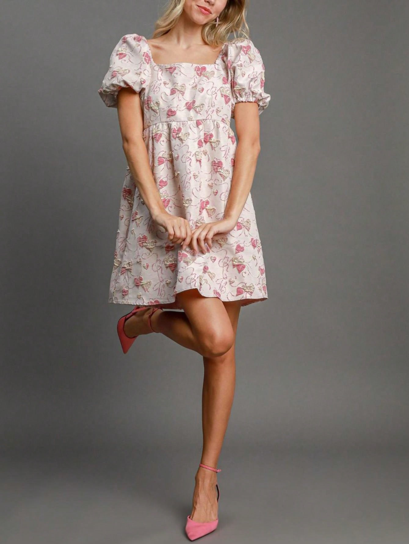 short puffy dresses casual Puff Sleeve Casual Dresses for Women