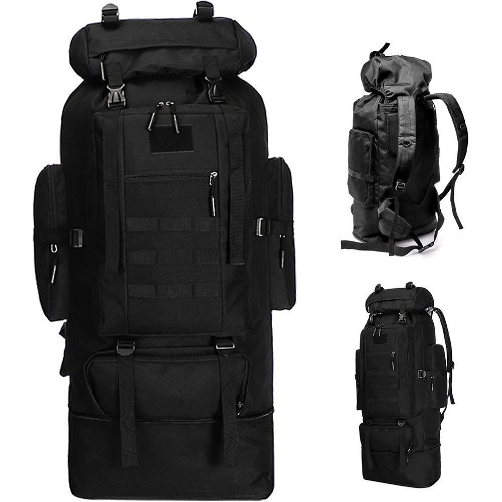 TEMU 100l Tactical Backpack, Camping Hiking Backpack, Extra Large Hiking Backpack, Hiking Day Backpack, Sports Backpack, Sports Bags