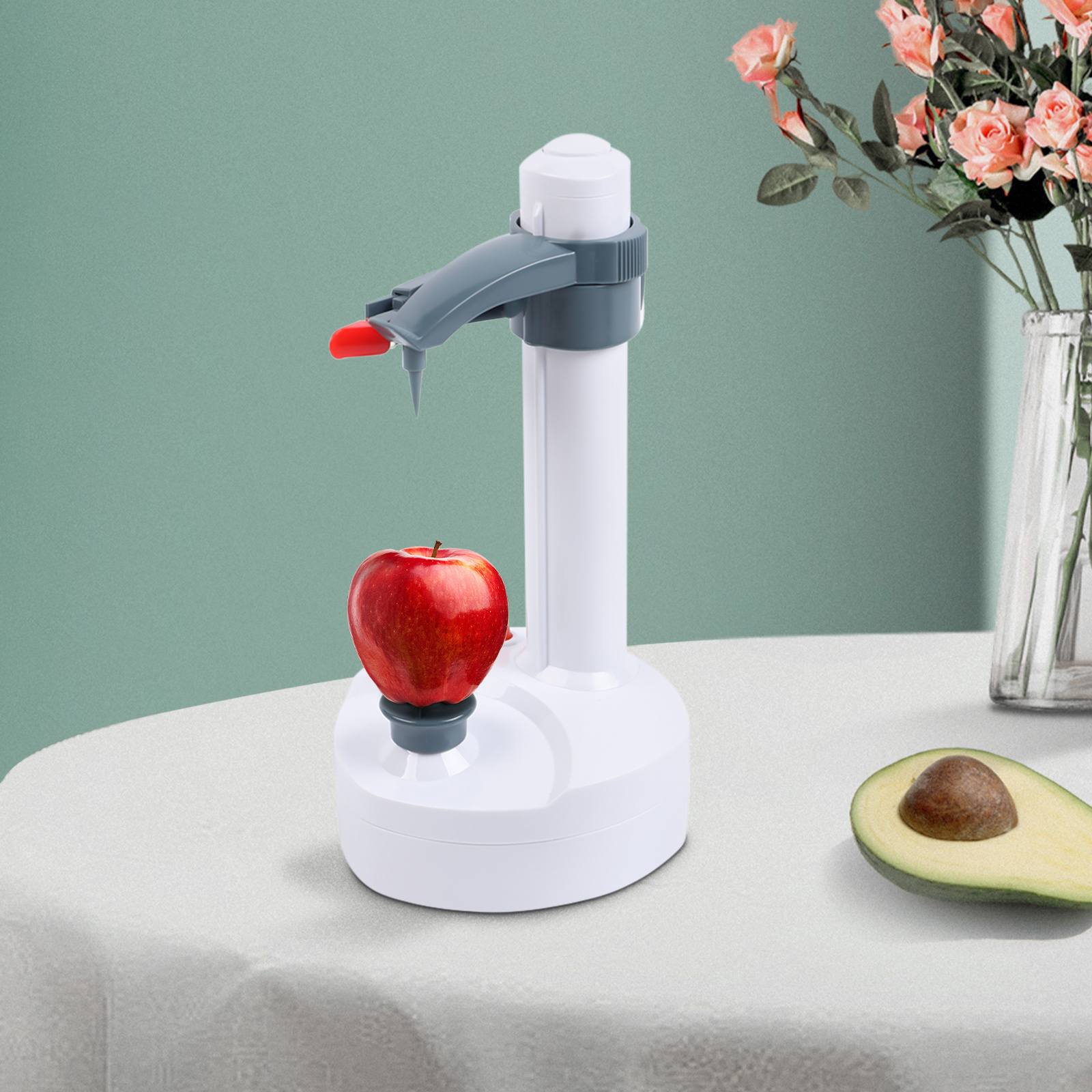 TEMU White Peeler For Fruits And Vegetables - Ideal For Potatoes, , , And More