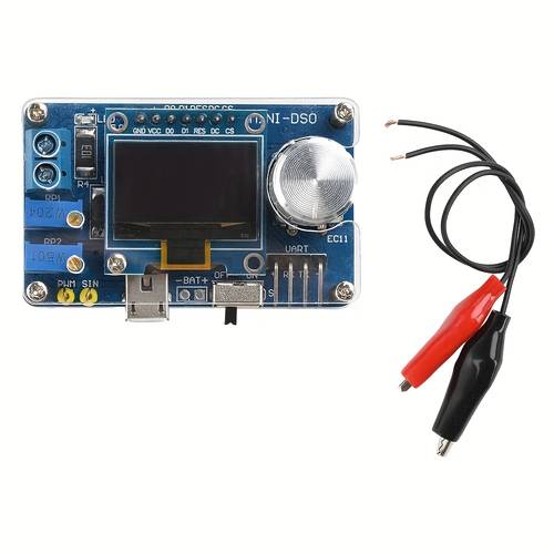 item picture diy mini digital oscilloscope kit stc8k8a microcontroller electronic components soldering practice kit electronic learning circuit testing simple interface soldering projects digital oscilloscope