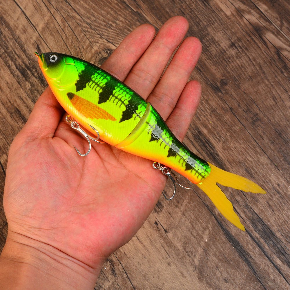 TEMU 1pc Multi-jointed Pencil Bionic Lure For Surface Fishing, Long Casting Sea Fishing, And Fishing