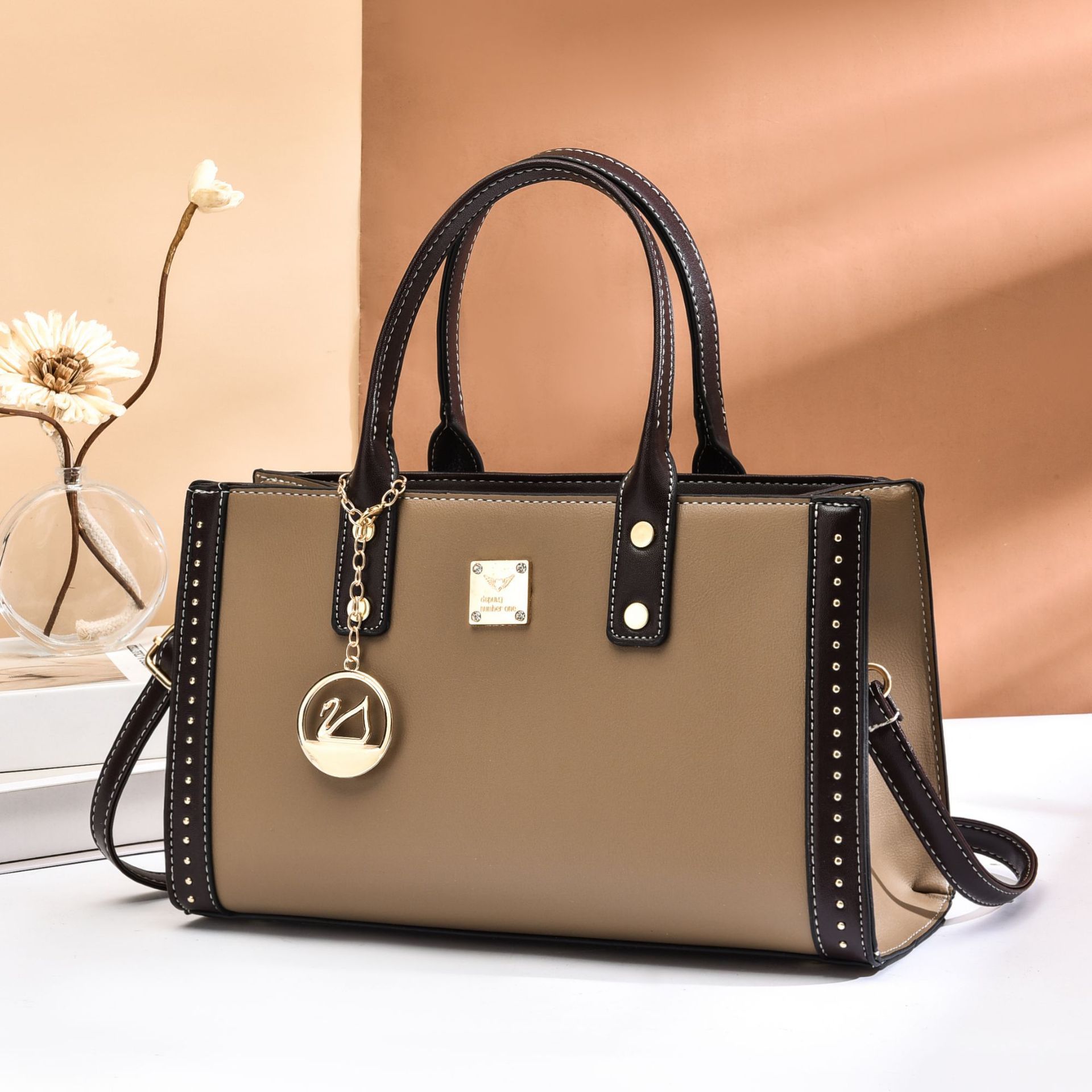 Women's Elegant Synthetic Crossbody Handbag Adjustable Strap