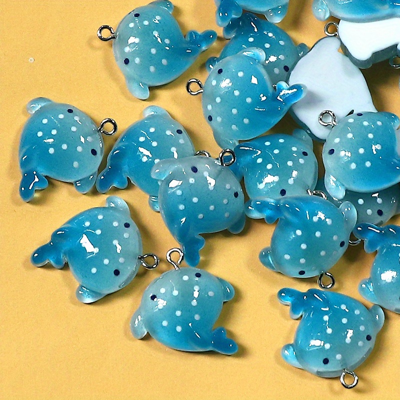 10 20pcs fish resin charms bulk cute ocean Temu