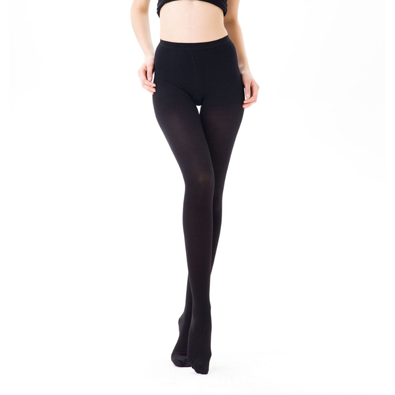 item picture   of womens 80d opaque tights soft solid color pantyhose high waisted thigh high stockings jk lolita style style style suitable for cute daily wear perfect birthday valentines day christmas gift
