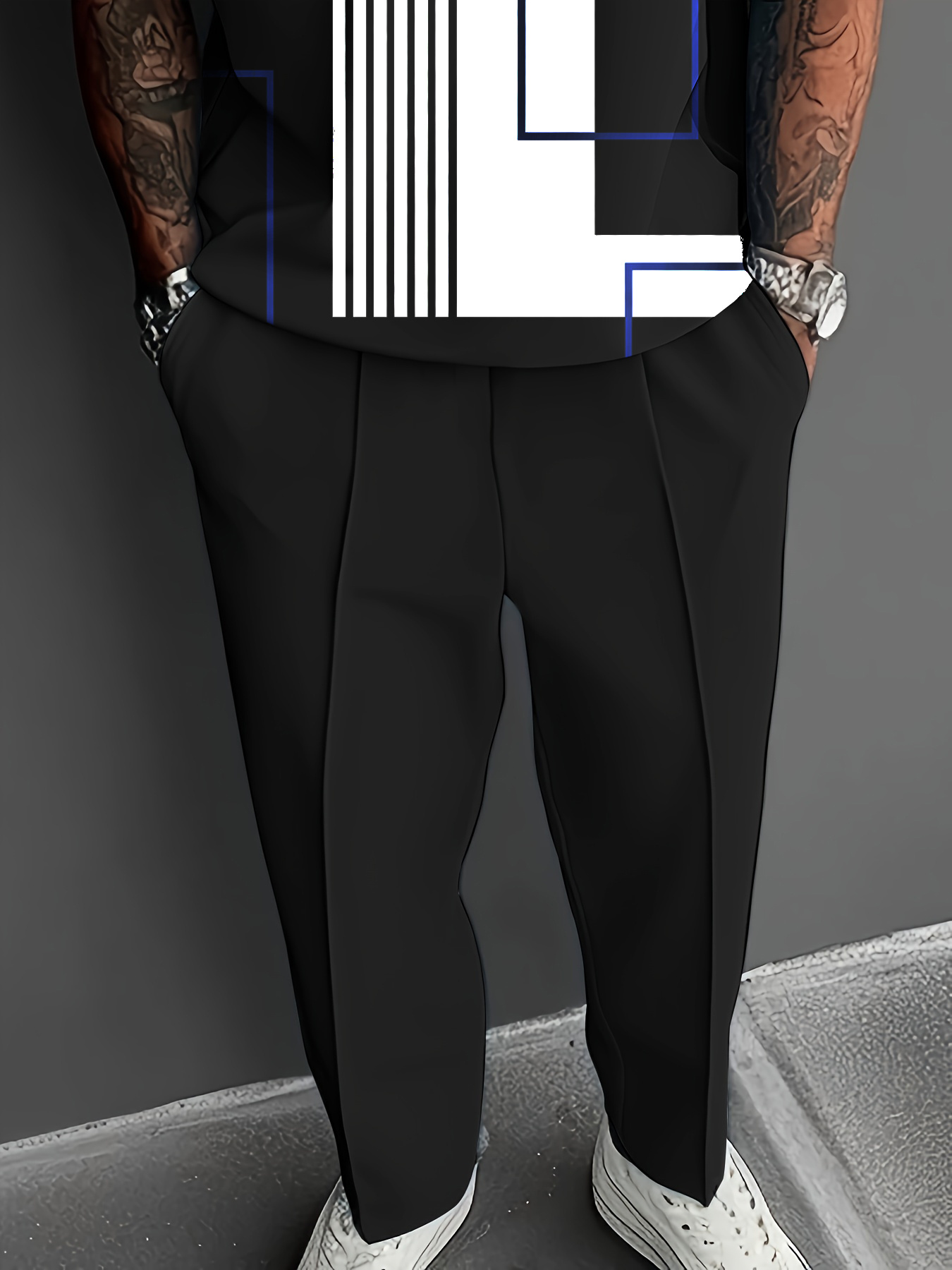 mens new simple lapel short sleeved shirt with trousers suit daily leisure suit with drawstring waist suitable for shopping travel outdoor activities school commuting mens   pajamas and loungewear suits     in    ty black 2