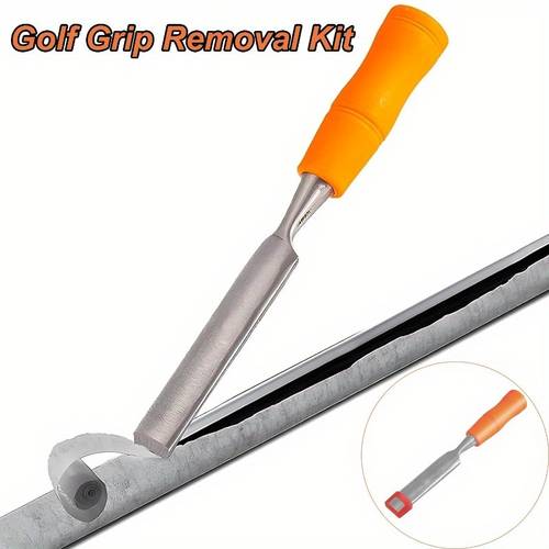 1pc golf grip tape removal tool golf grip replacement repair kit tape remover for regripping steel shaft golf club tape