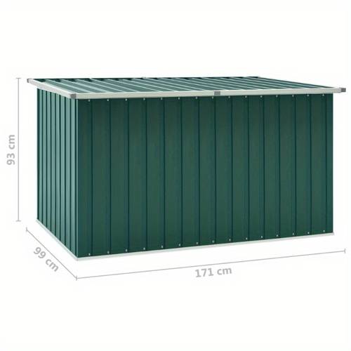 garden box green 171x99x93 cm box cabinet rack for outdoor storage