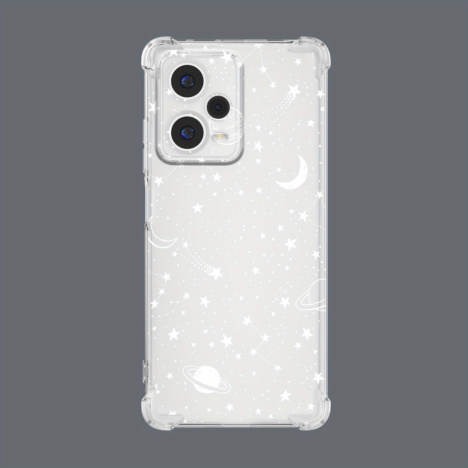 TEMU Funda para Teléfono - Funda Suave Transparente de TPU con Diseños Modernos para Xiaomi 15 Pro, 14, 14T, 13, 13T, 12, 12T Lite y para Redmi Note