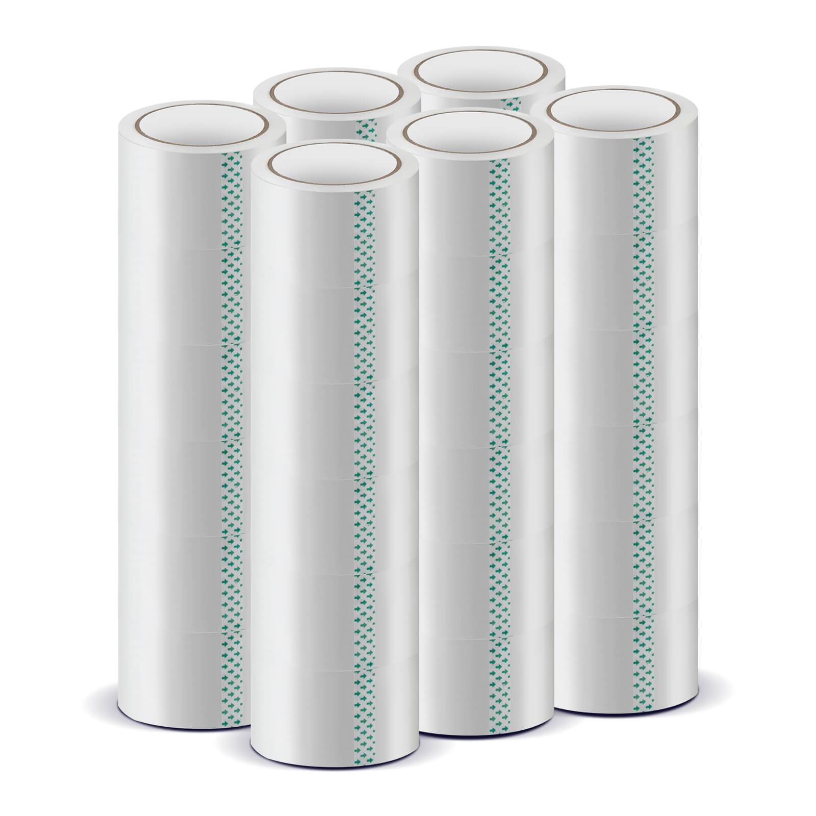 TEMU TANGKULA Ruban d'emballage transparent ultra-résistant, 36/72 rouleaux, 1,89 pouces de large, 65, par rouleau