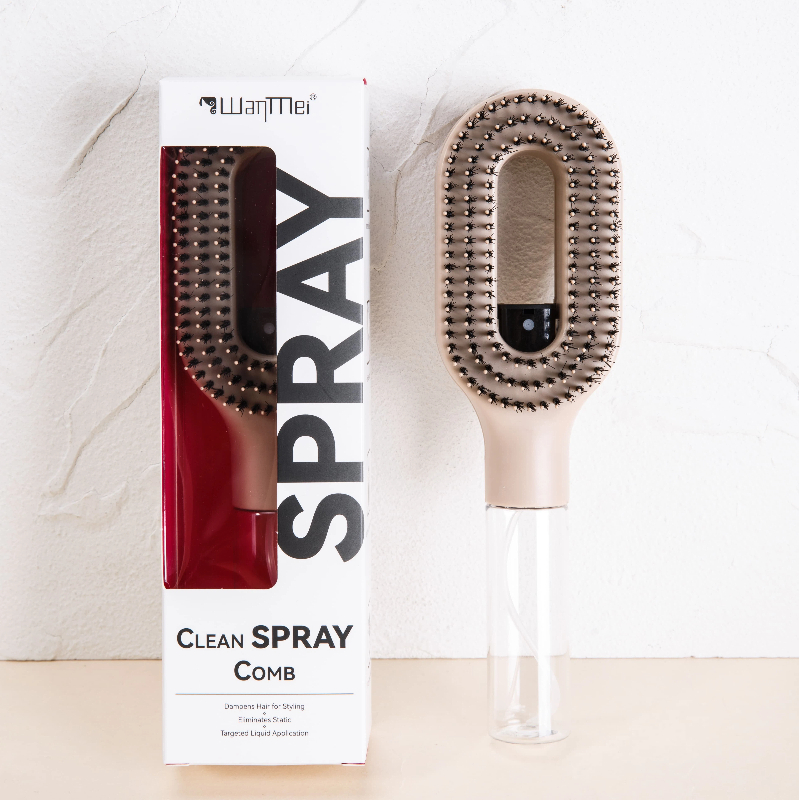 Wanmei 1pc Sprayable 3d High-cranial Comb Hair Care Styling Massage Meridian Rib Air Cushion Comb