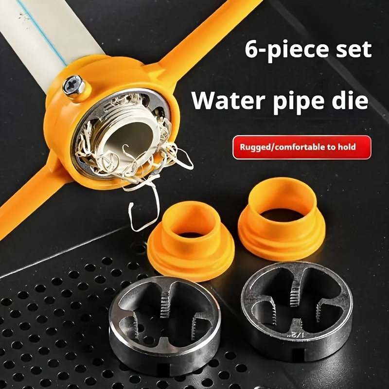 durable plastic pipe threading tool long grip design for easy handling water pipe tap gadget for threading details 2