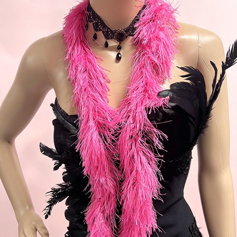 Artificial Feather Boa, Thick Decorative Soft for Dance Performances