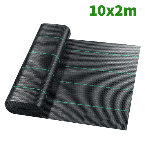 Control Membrane Fabric, 8/10/20/50m Heavy Duty Permeable Barrier, Breathable Garden Ground Cover for Landscaping, , Flower Beds& Vegetable Patches