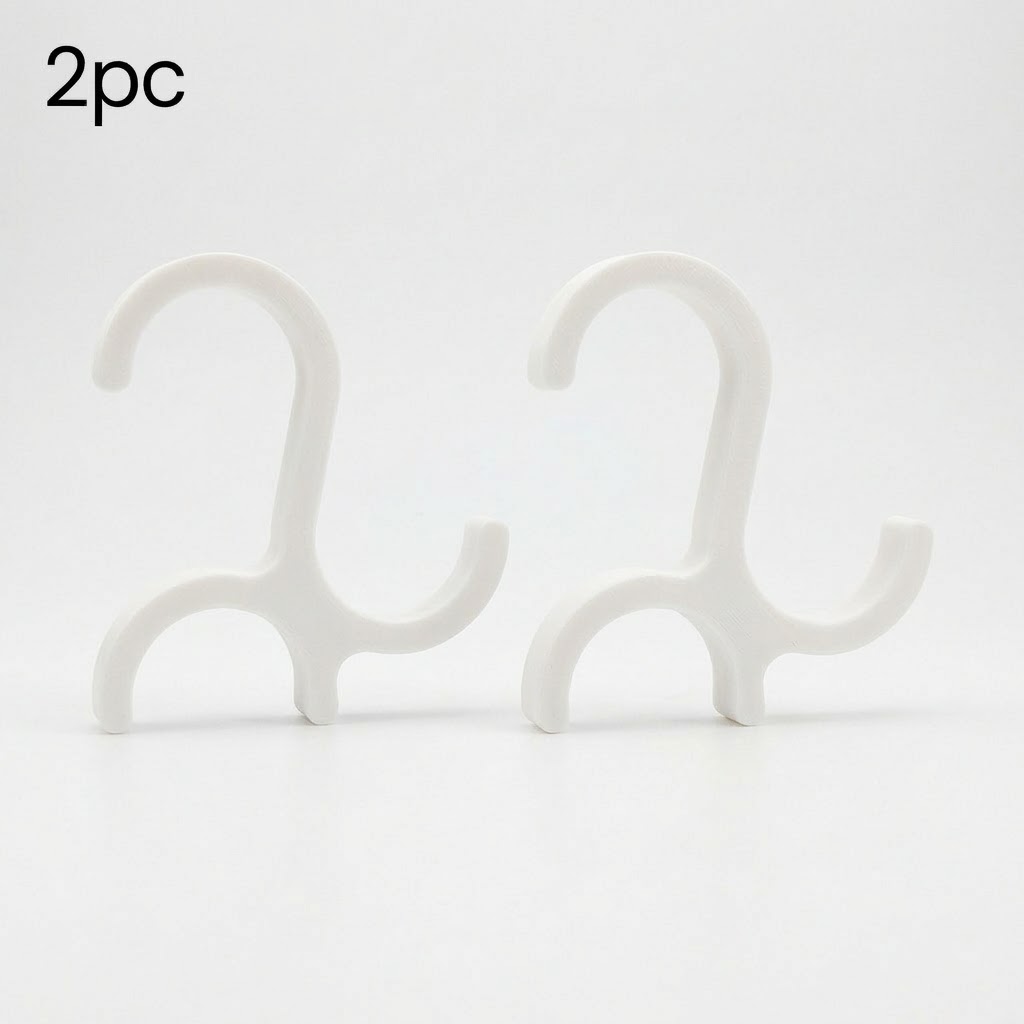 TEMU 2pcs Crochets de fixation pour radiateur, compatibles avec la plupart des radiateurs, accessoire facile à fixer, crochets utilitaires