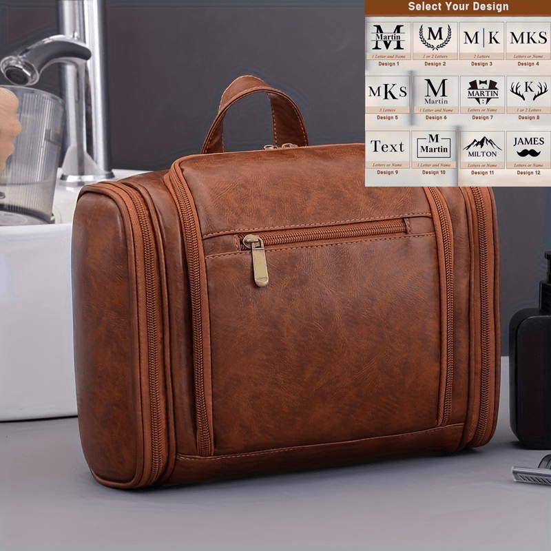 TEMU A Wash Bag With A Personalized Name