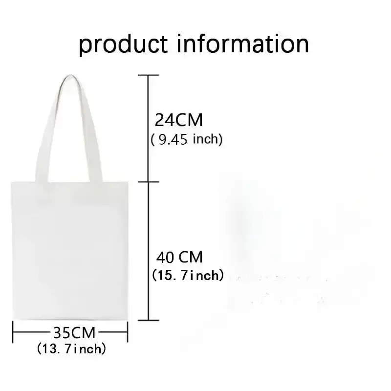 Werewolf Hand Shopping / Shoulder Bag - 100% Cotton Reusable Tote, 42x38cm, Eco-Friendly