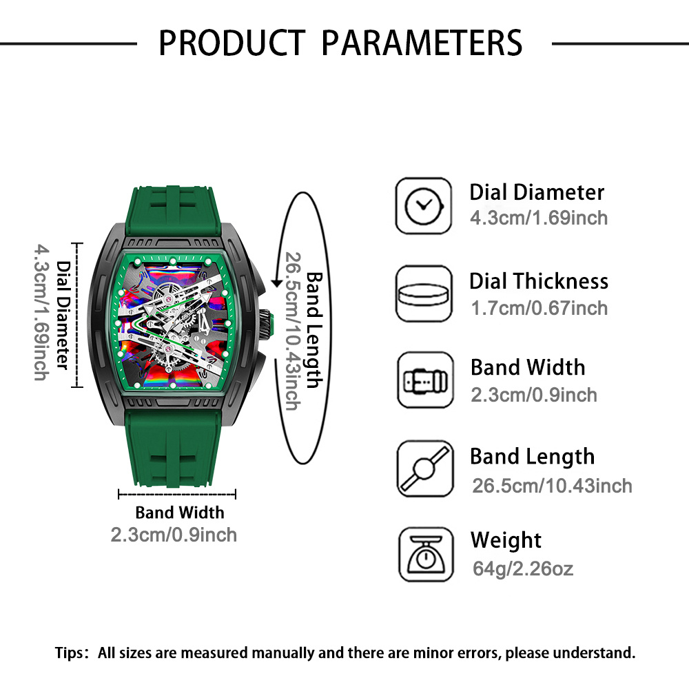 Men's 4pcs Casual Watch Set, Perfect Gift for Friends