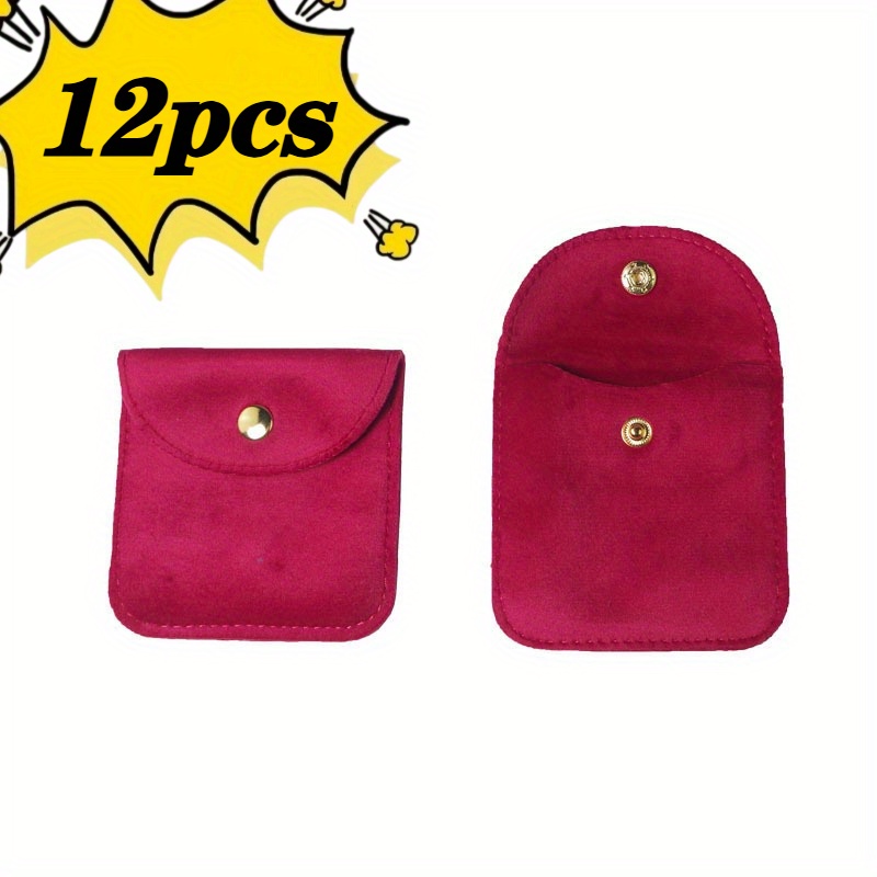 Customizable Laser-Engraved Velvet Pouch Set