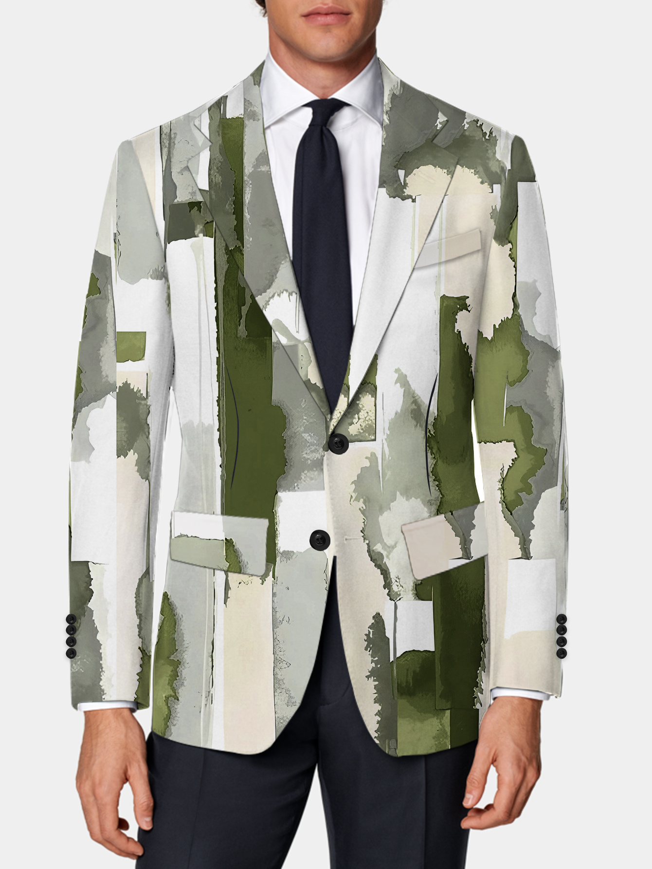 mens fit camouflage print olive green beige Temu New Zealand