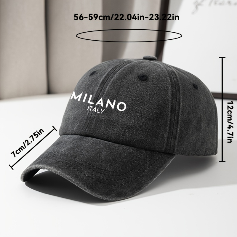 Adjustable Soft Baseball Cap with Printed Sunscreen