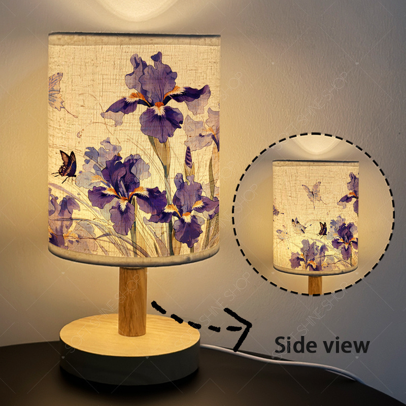 LED Fabric Desk Lamp for Bedroom & Dormitory