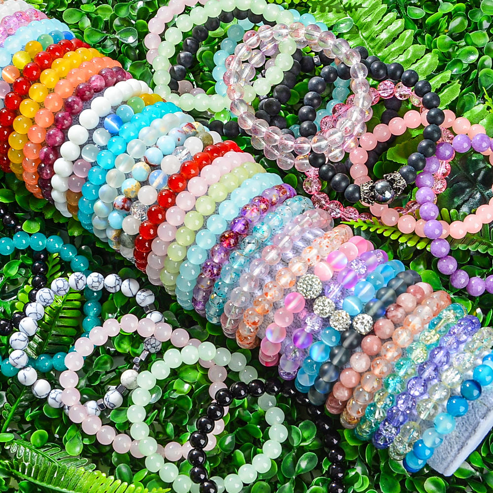 Boho Beaded Stone Bracelet Set for All Seasons & Occasions