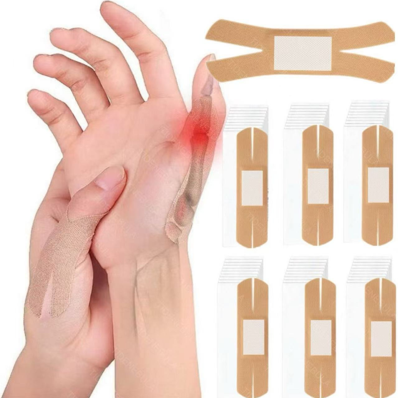 30 80 100 150pcs x shaped wound bandage joint finger elastic     attached to   not easy to fall off suitable for other parts such as fingers and joints suitable for emergency   such as scratches cuts