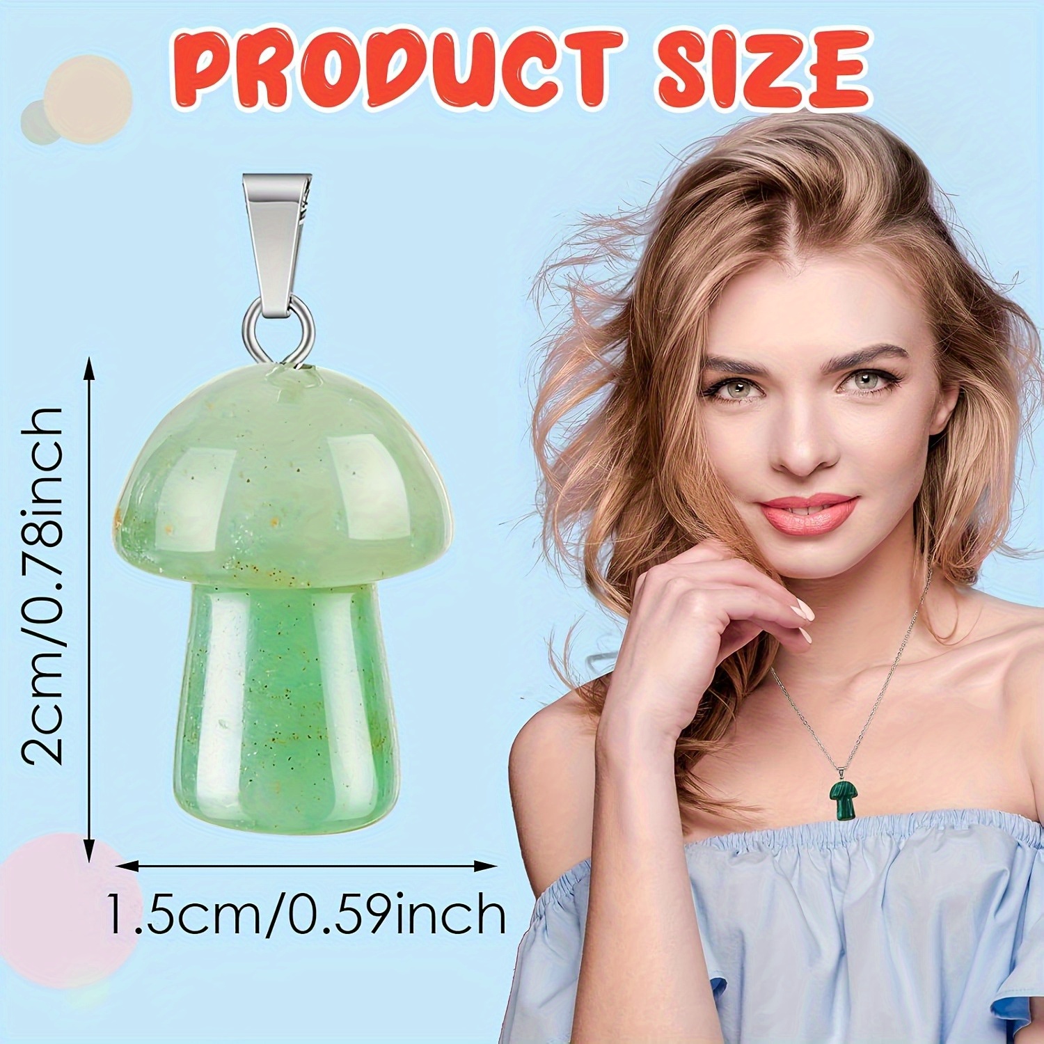 Stone heart pendant with natural patterns