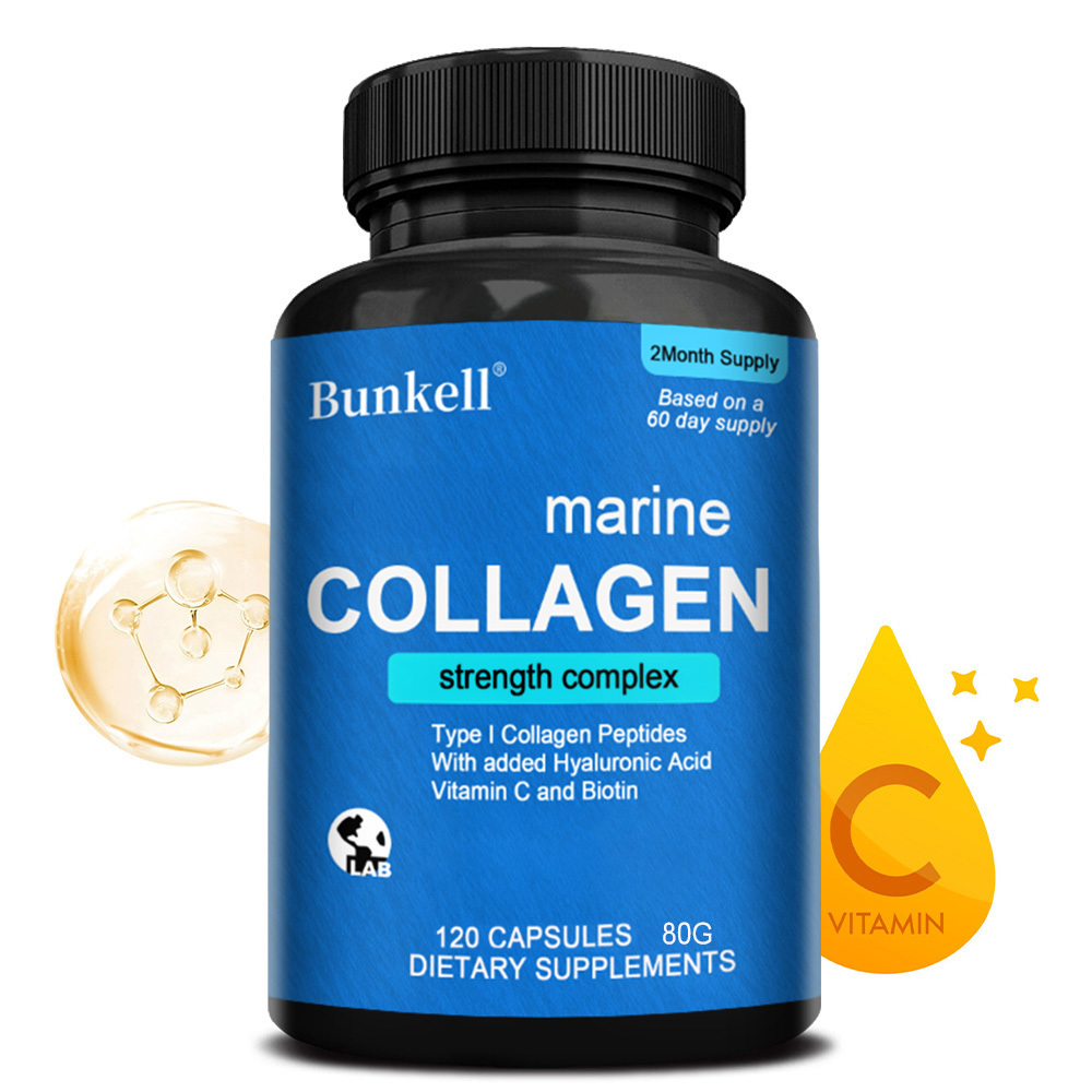 Marine Collagen Supplement with Vitamin C and Biotin