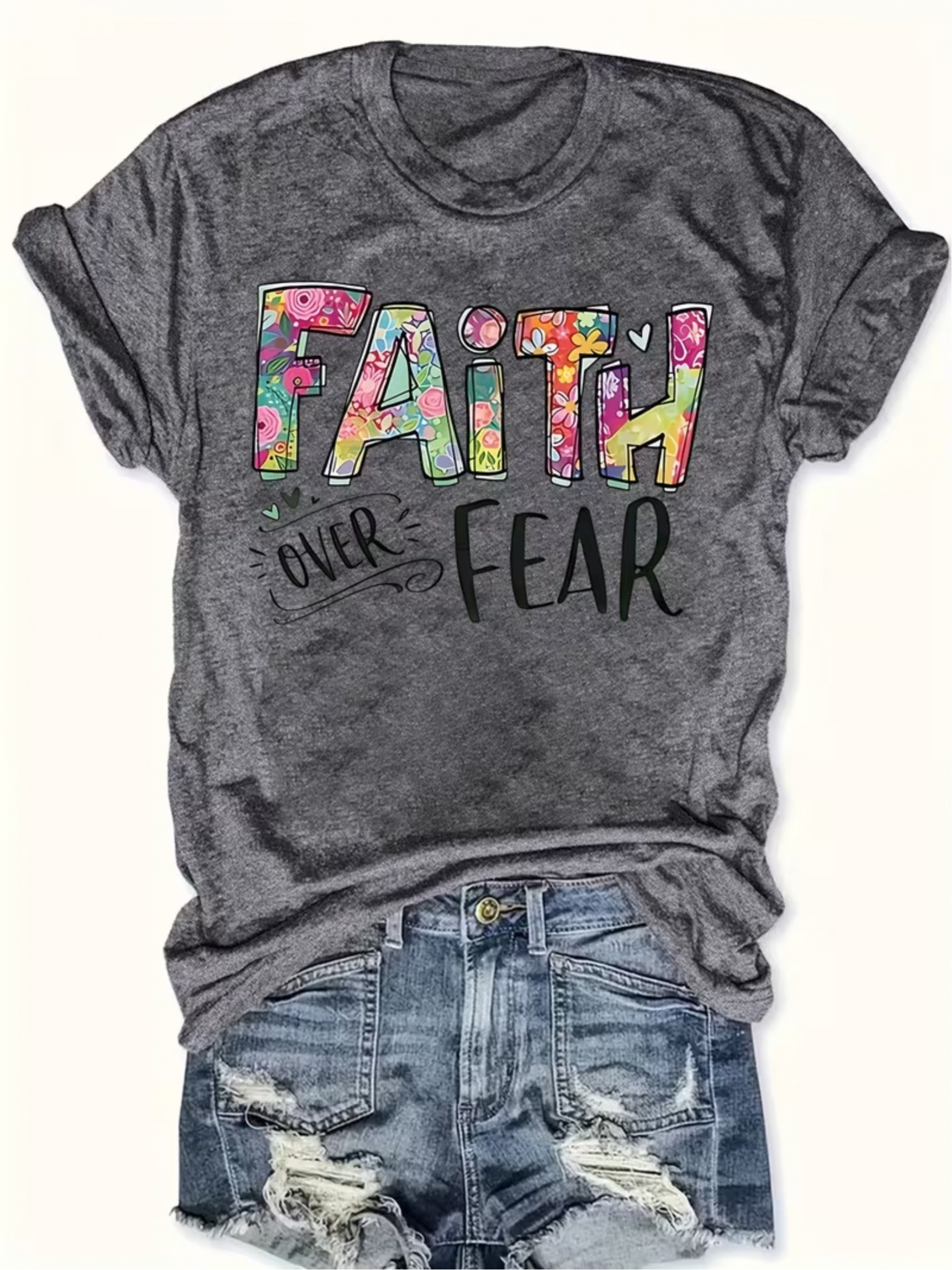 womens   letter print t shirt short sleeve round neck casual blouse top with   lightweight breathable suitable for spring summer wardrobe machine washable everyday  