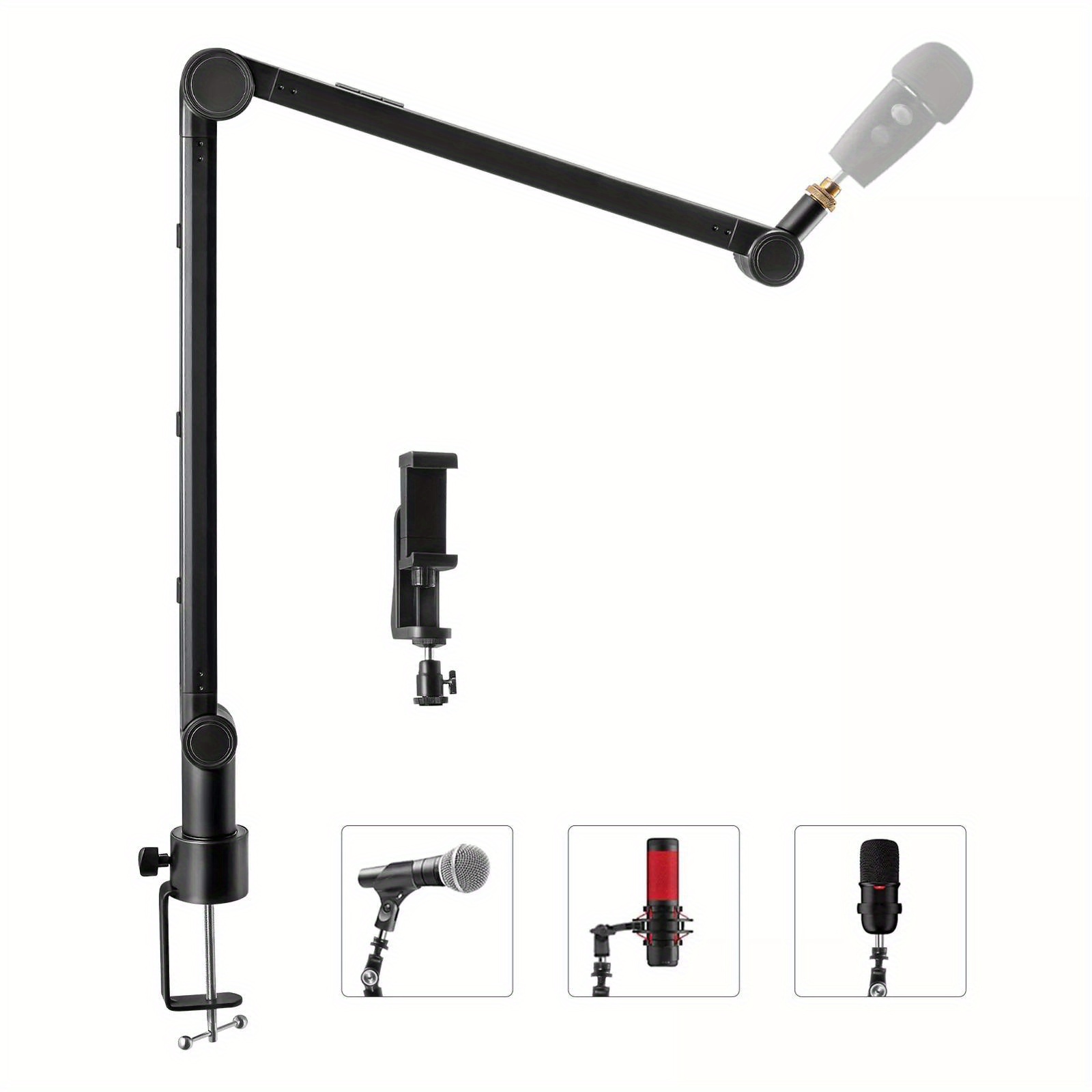 Microphone Arm Microphone Stand Microphone Tripod Microphone Table Clamp Mount