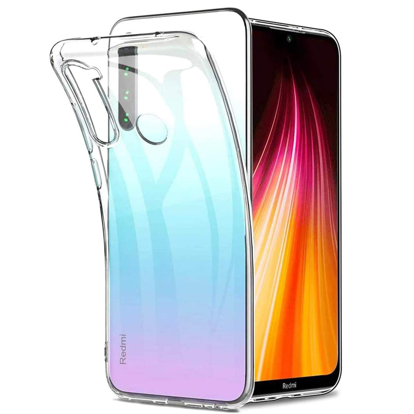 TEMU Phone Case - Transparent Soft Tpu Case For Xiaomi Redmi Note 8t, Designed To Be Shockproof And Scratch-resistant, Featuring A Clear Bumper For