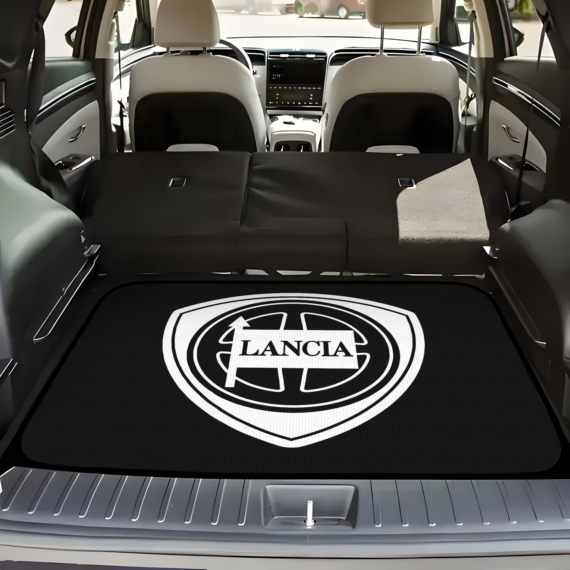 TEMU Tappetino per bagagliaio auto 1 pz con stampa Lancia qualit�, design a tema , motivi per auto e SUV, durevole da pulire, uso per , mantiene il