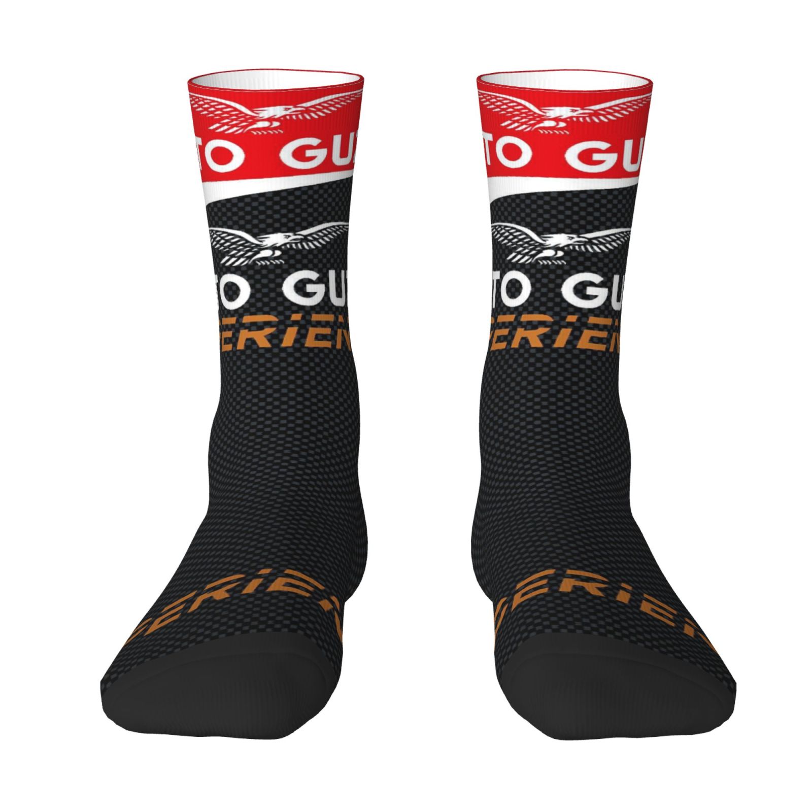 TEMU 1 Pair Men's Novelty Socks, Motorcycle Riding Enthusiast Gift Socks, Wear, Unique Themed Design, Durable Fabric, Collectible Socks
