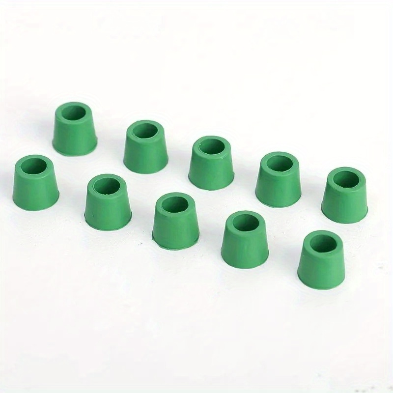 TEMU 50pcs Rubber Sealing Rings For Air Conditioner 1/4" Charging Hose Valve Sealing Rings Pipe Repair Seal Kit- Green, Round, Universal Car