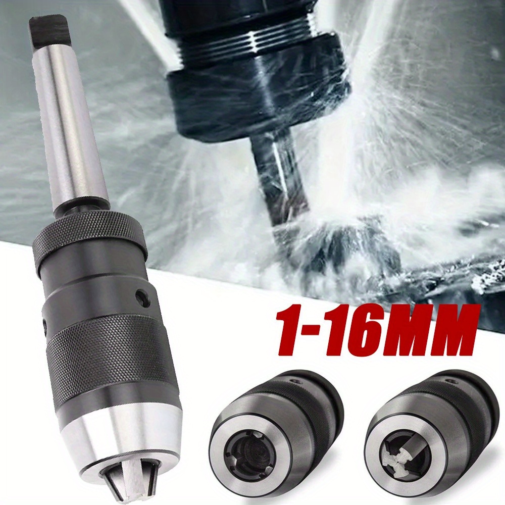 Drill 1-16mm With Tapered Mt2-b16 Self Tightening Used In Drilling Machines, Milling Machines, Lathes, Electric Drills And Electric Hand Tools.