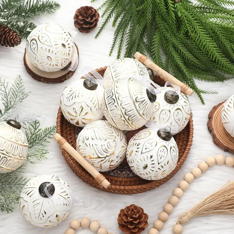 12 stück 3 15 große vintage weihnachtskugeln bronze