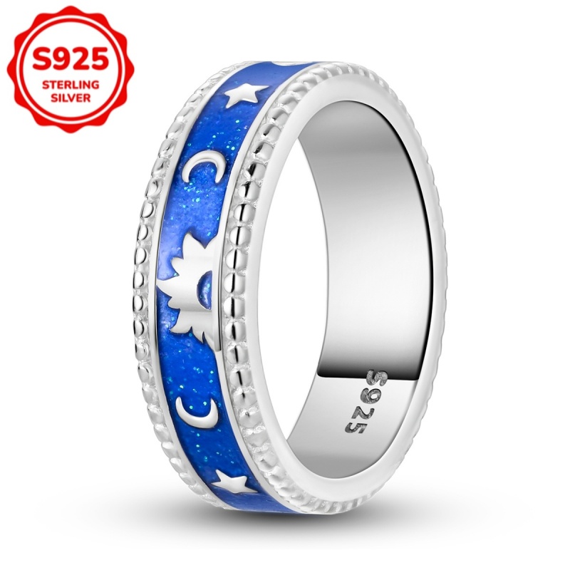 Image of S925 Sterling Light Ring, Female Niche Design, High End, Versatile Birthday Gift For Girlfriend