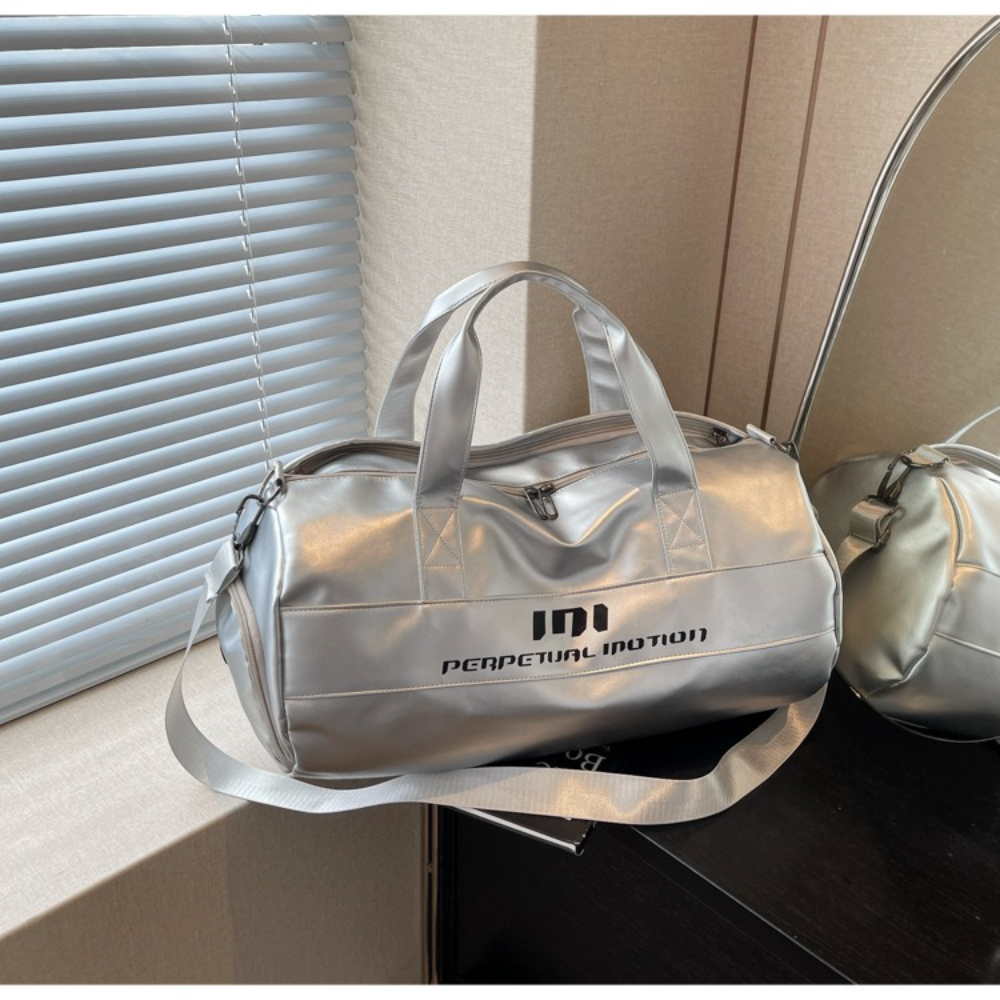Durable & Sturdy Gym Bag, Large Capacity, Soft Texture, Handheld & Crossbody Travel Sports Bag