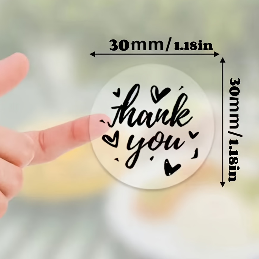 TEMU Thermal Label Paper, Round & Transparent, Blank For Laser And Inkjet Printing. Sizes: 5*5cm(135/roll), 3*3cm(225/roll), 4*4cm(175/roll),