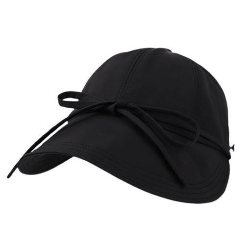 women sun hat tie up wide brim visor summer for golf sports