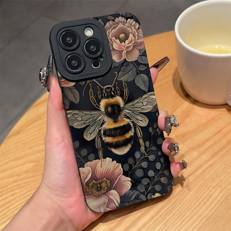 TEMU Coque de Téléphone Antichute Motif à Un Œil Compatible avec les Coques Apple iPhone 7/8/X/11/12/13/14/15/16 Pro/16 Pro Max/16 Plus