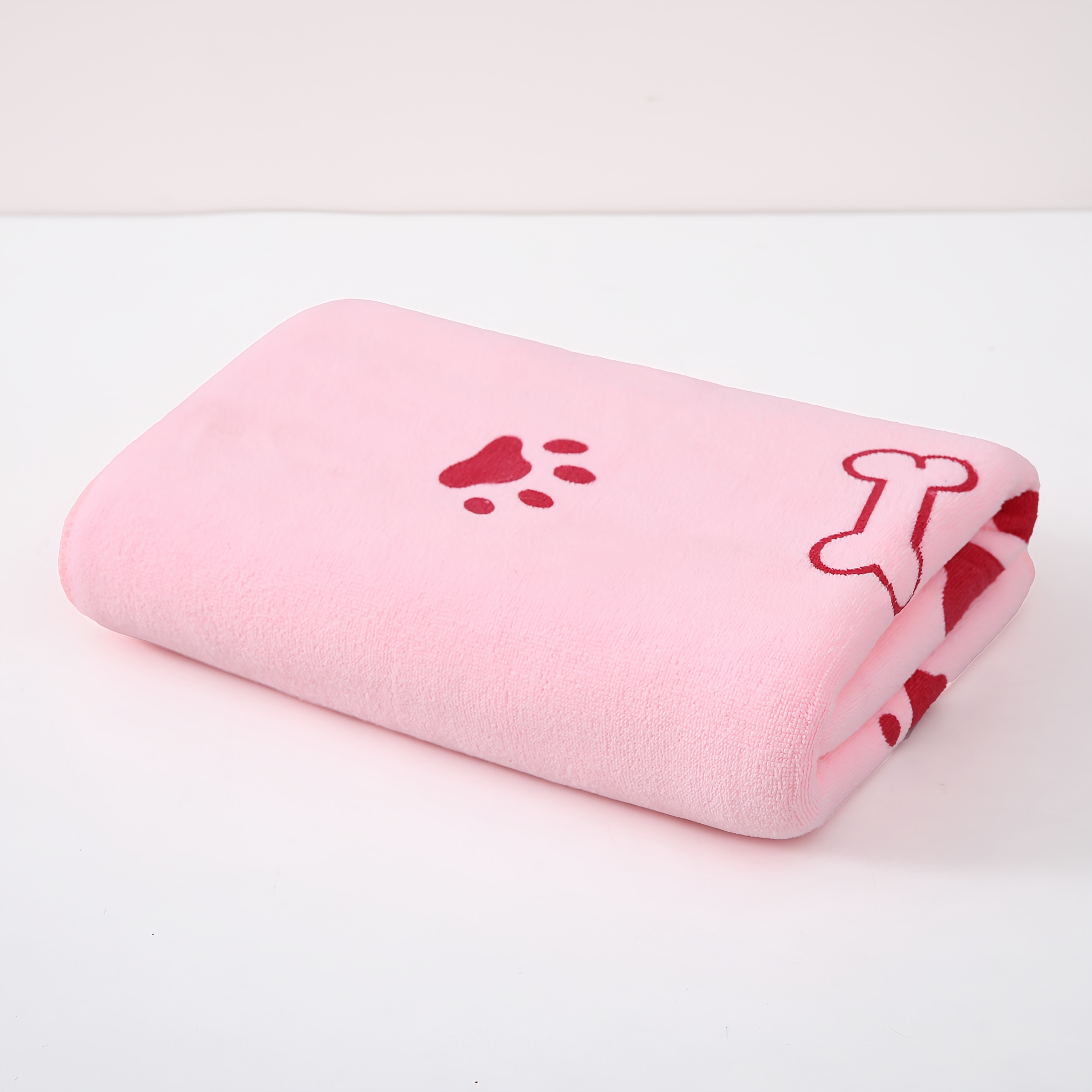 TEMU Super Absorbent Microfiber Dog Towel - Quick-dry, Soft Pet Bath And Grooming Cloth For Medium To Large Breeds - Gray