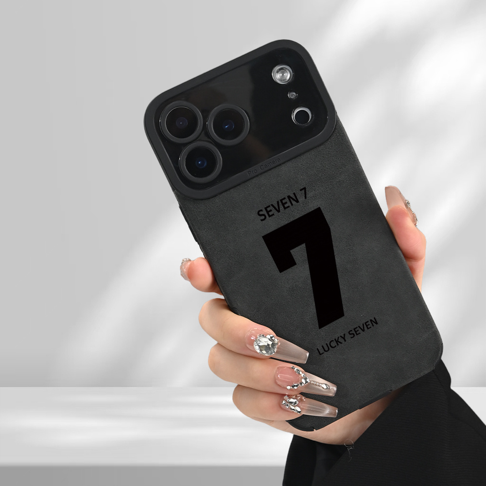 TEMU Phone Case: Pattern -end Drop-proof New Synthetic Leather Phone Case For
