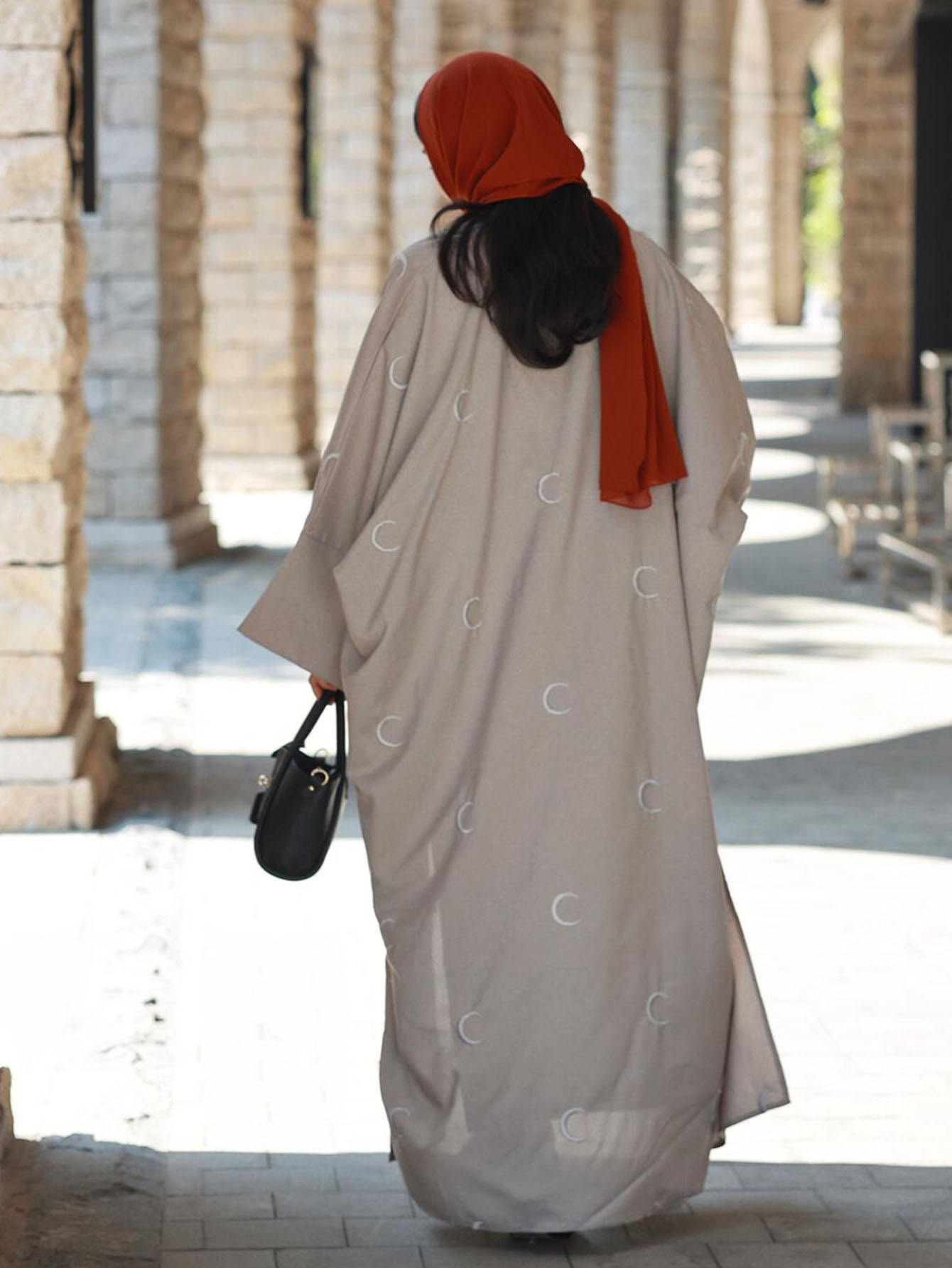 plus size plus size abaya moon embroidery middle eastern - Temu Bahrain